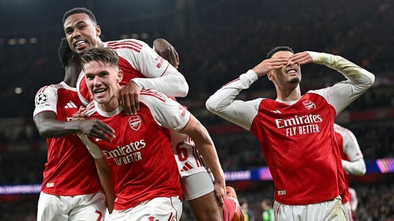 Opta dự đoán Arsenal là ứng viên cho chức vô địch Champions League