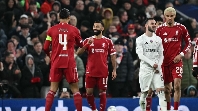 Liverpool thắng hủy diệt FK Qarabag 6-0