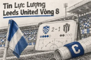 Hai cầu thủ của Leeds United không có khả năng ra sân ở vòng tới - tin lực lượng Leeds United vòng 8 Ngoại Hạng Anh