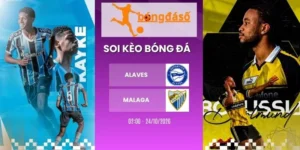 Tỷ lệ kèo Alaves vs Malaga, La Liga - 24/10/2026