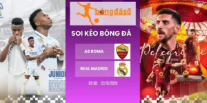 Tỷ lệ kèo AS Roma vs Real Madrid - C1, 15/10/2026