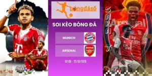 Tỷ lệ kèo Munich vs Arsenal, C1 - 22/10/2026